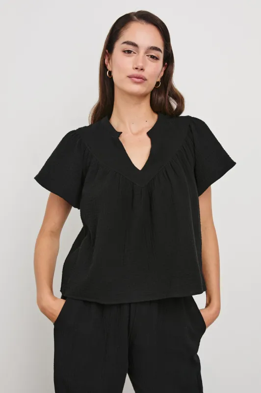 SAYER SHIRT - BLACK sold by Rails