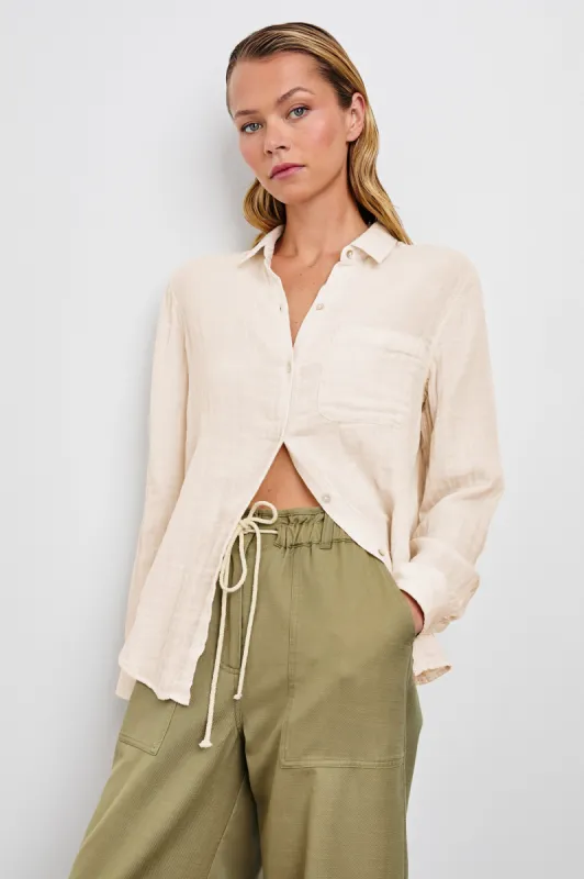 ELLIS SHIRT - BIRCH sold by Rails