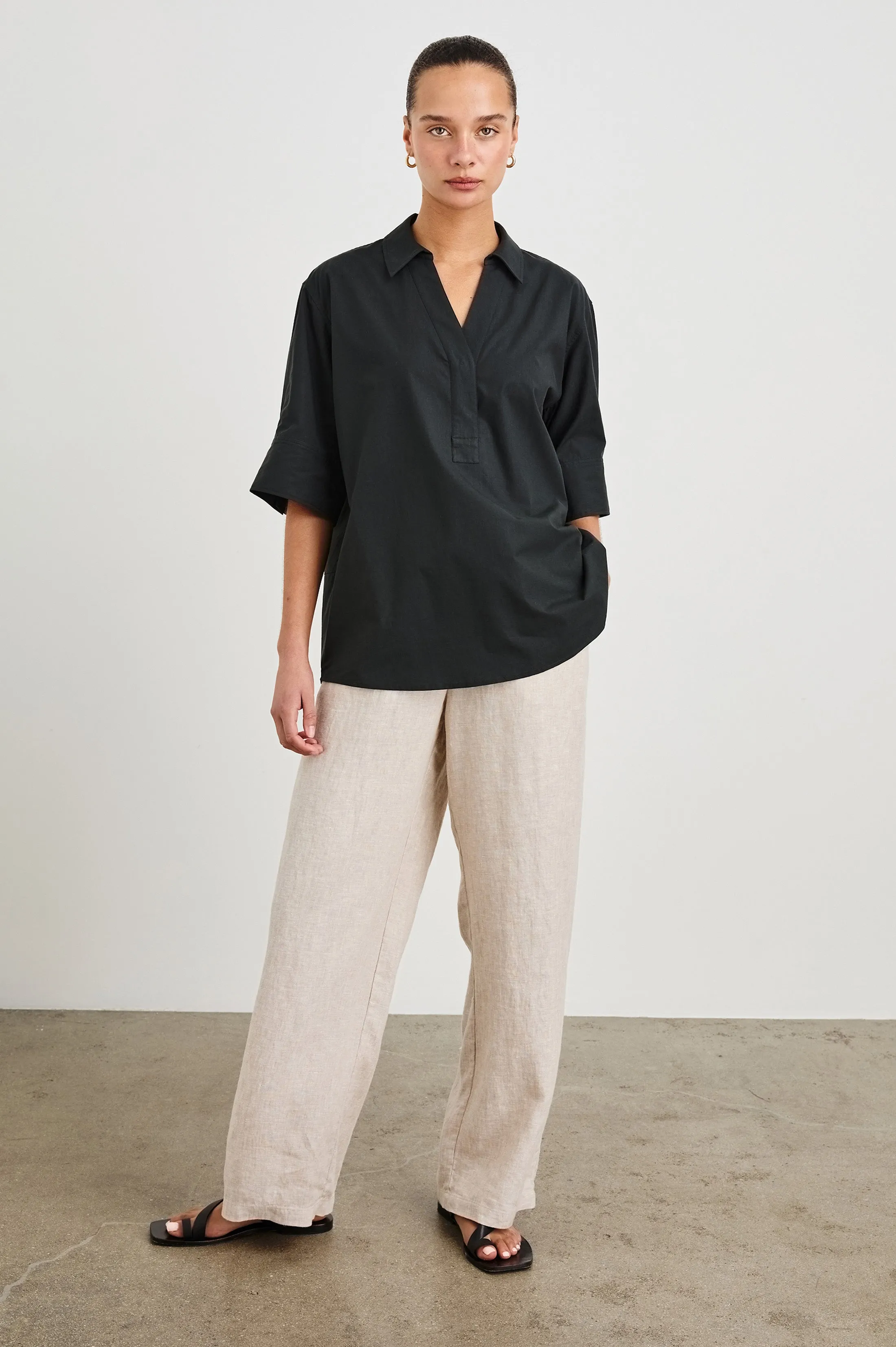 JUDA TOP - BLACK sold by Rails product image thumbnail 3
