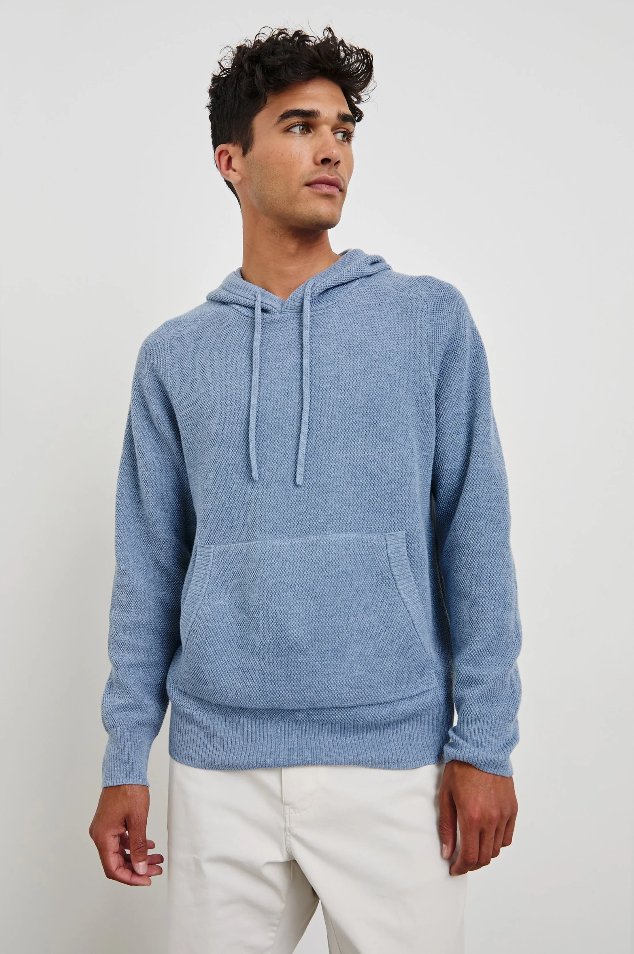 MATADOR HOODIE - LIGHT BLUE HEATHER sold by Rails product image thumbnail 4