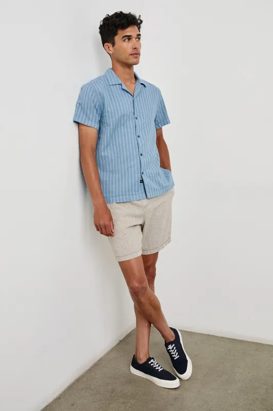 SINCLAIR SHIRT - FADED BLUE sold by Rails