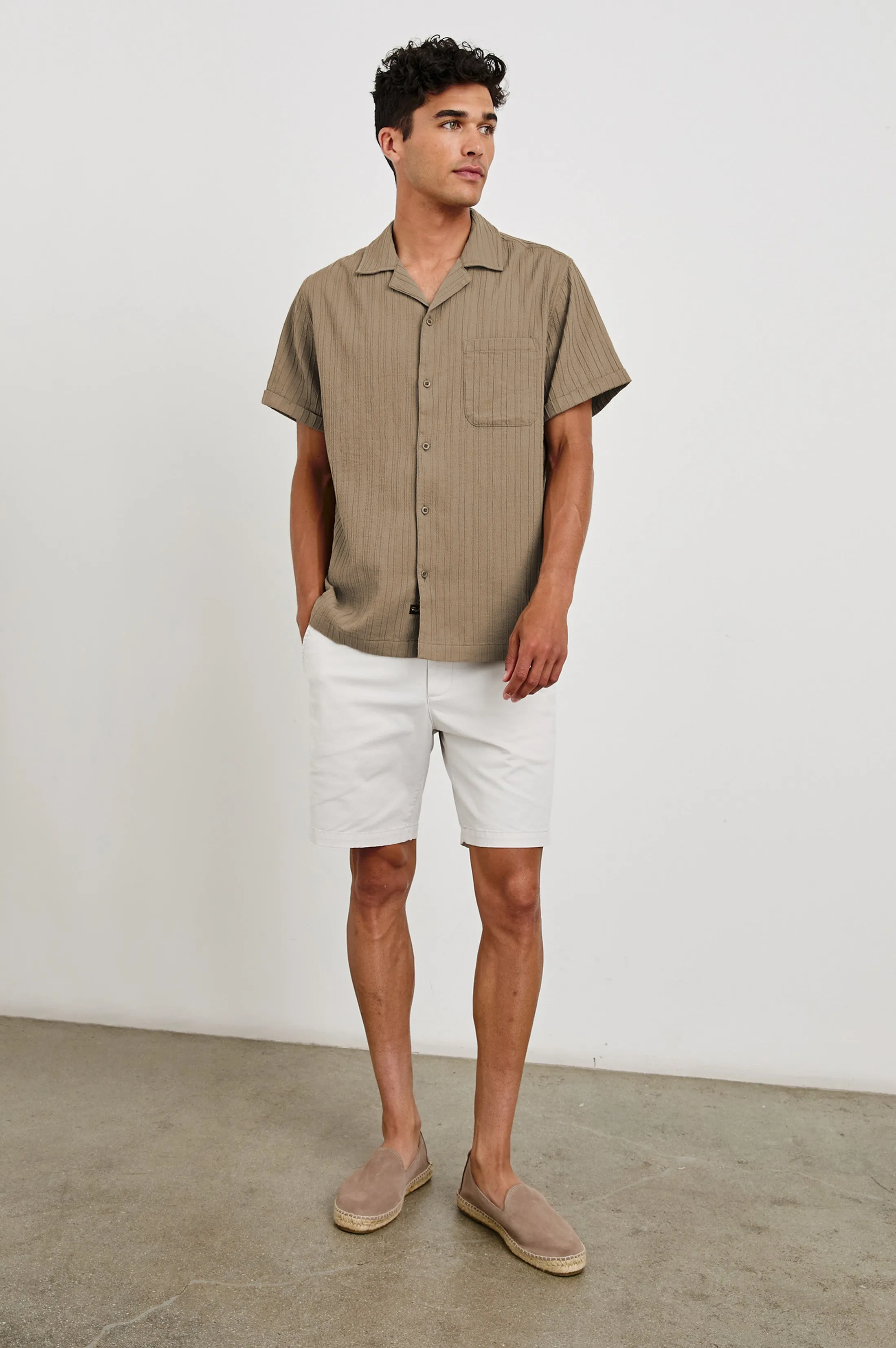 OHANA SHIRT - OLIVE sold by Rails product image thumbnail 4