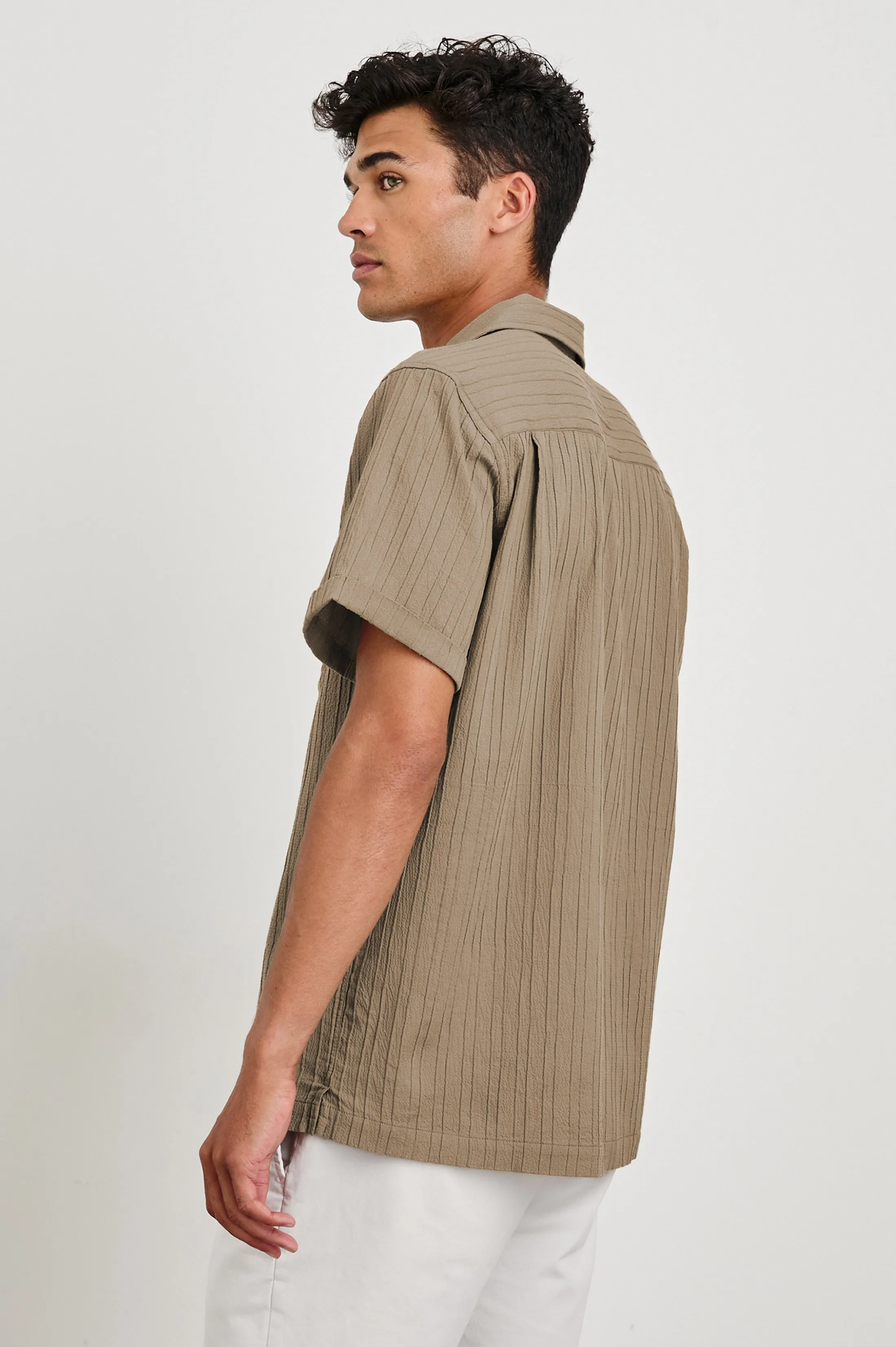 OHANA SHIRT - OLIVE sold by Rails product image thumbnail 5