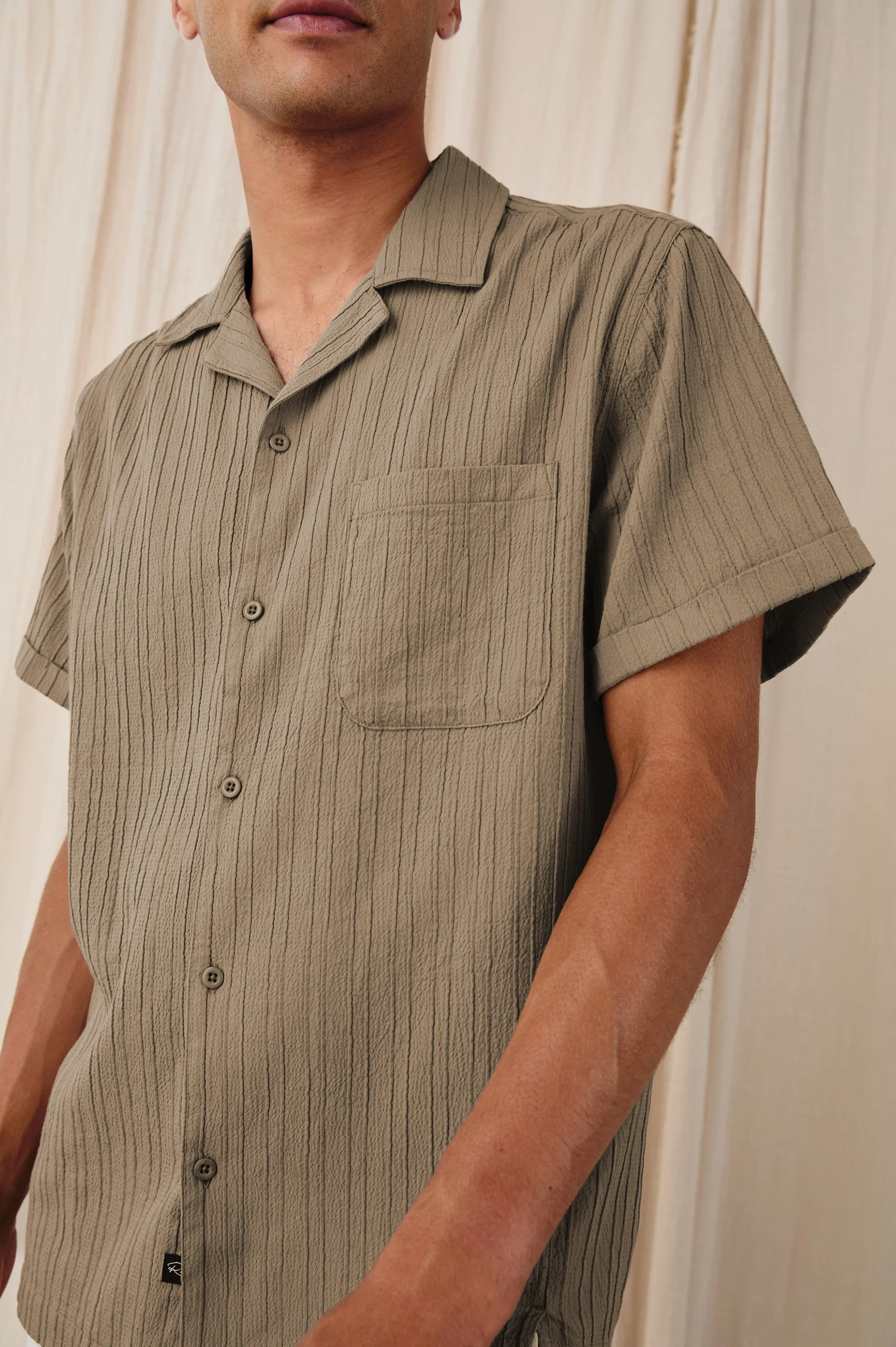 OHANA SHIRT - OLIVE sold by Rails product image thumbnail 2