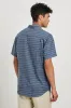 CARSON SHIRT - HOMESPUN BORDER BLUE sold by Rails