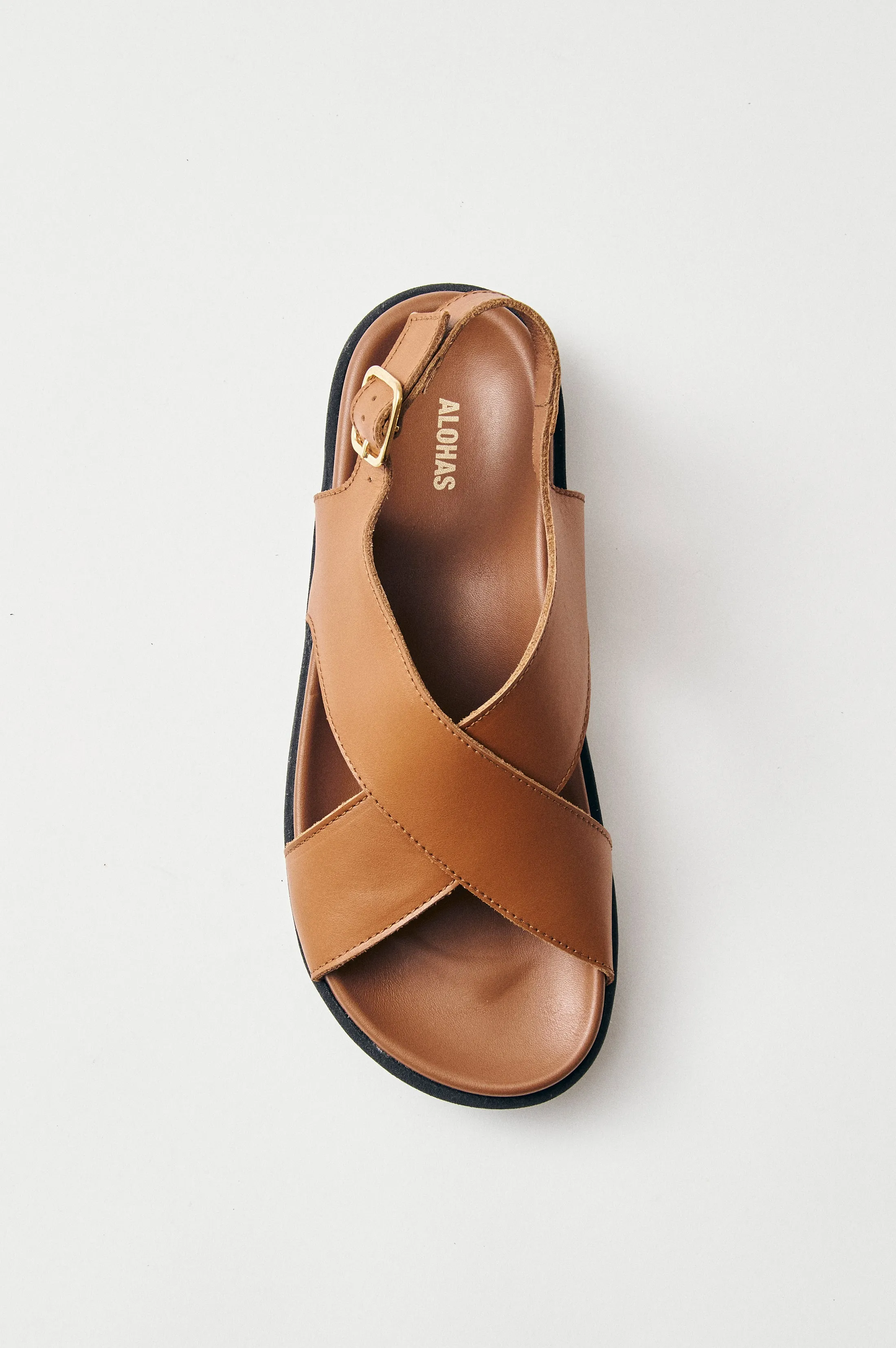 ALOHAS NICO SANDAL - TAN LEATHER sold by Rails product image thumbnail 4