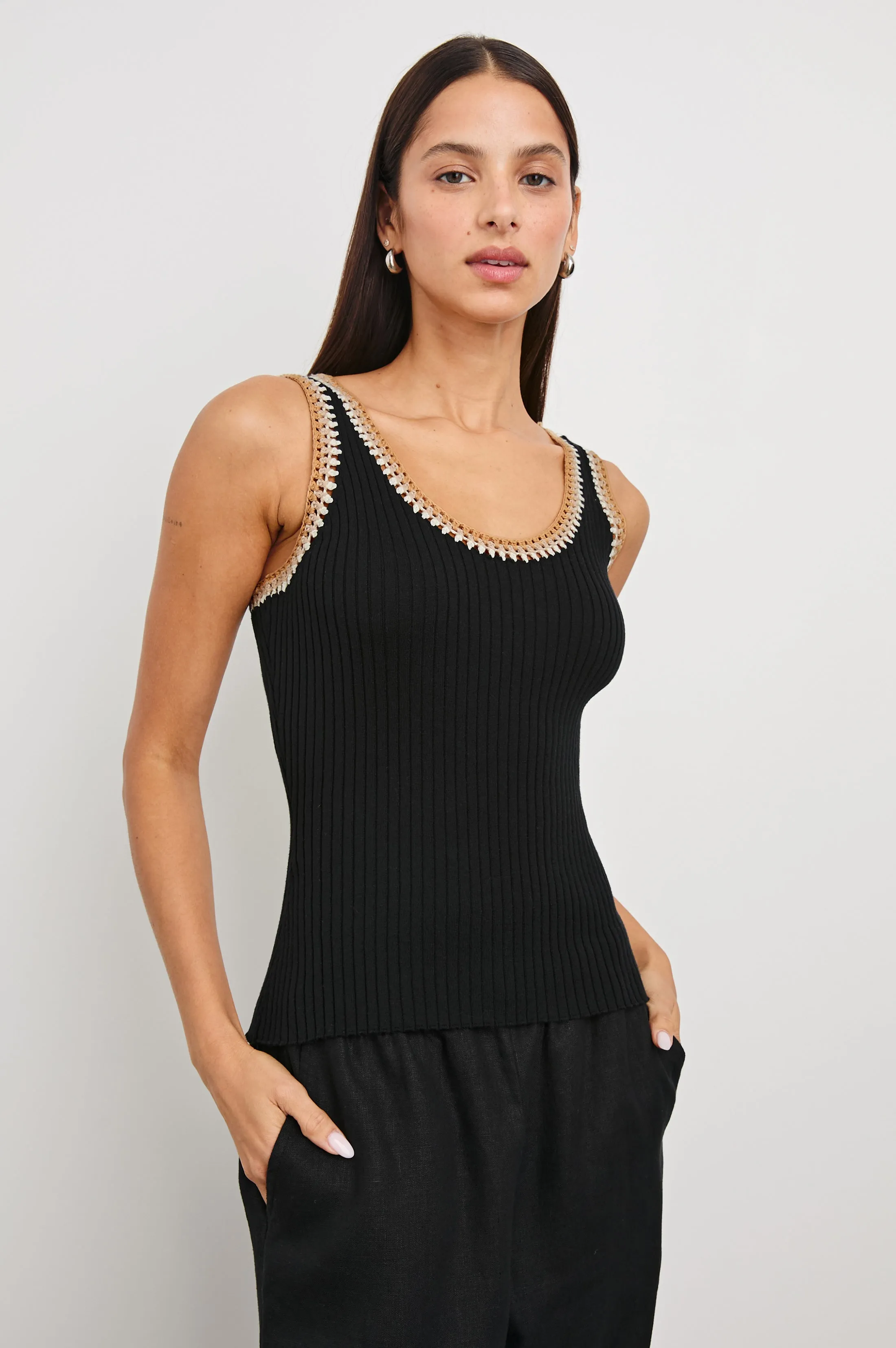 ESTRELLA TOP - BLACK sold by Rails product image thumbnail 4