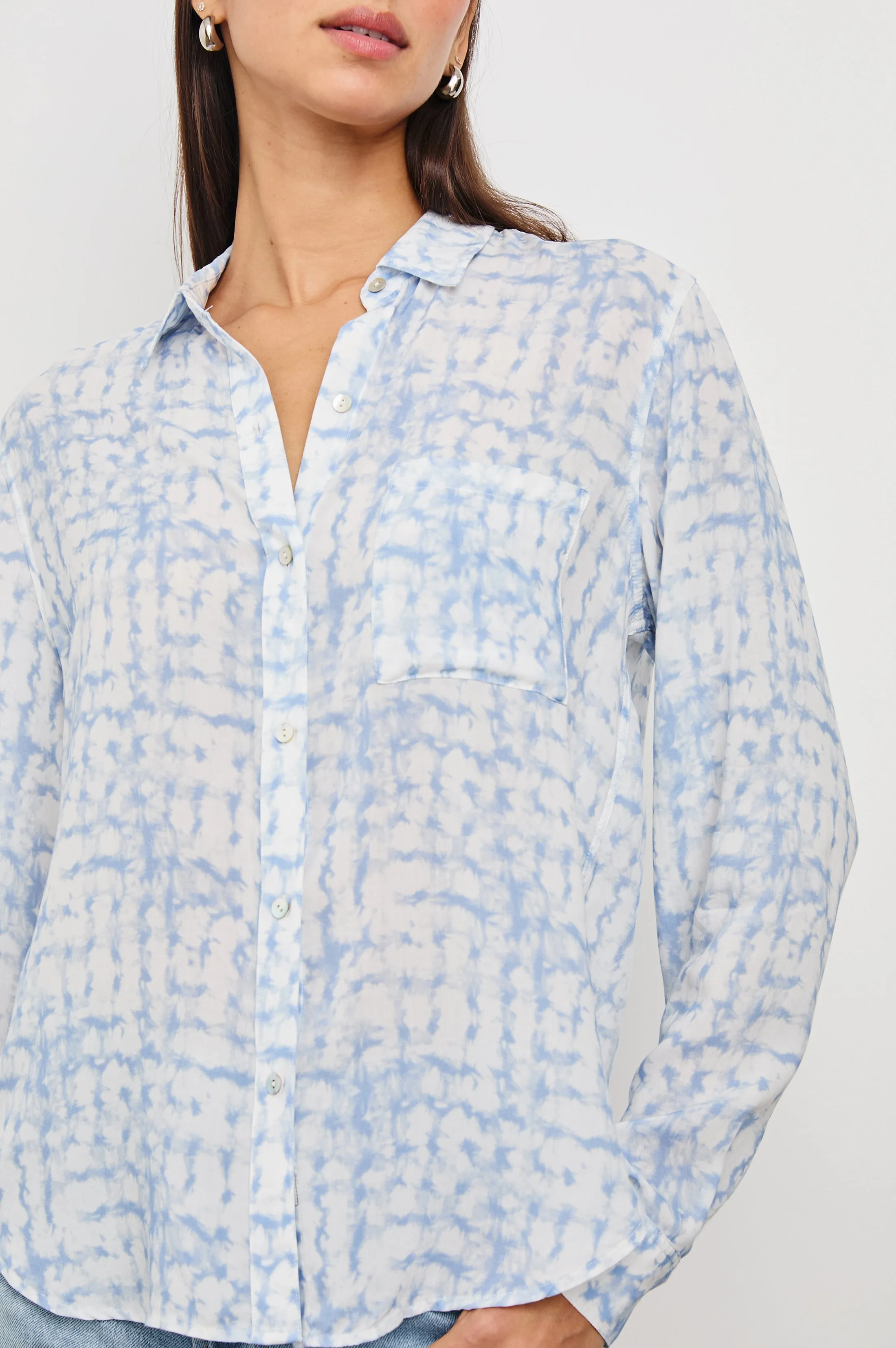 JOSEPHINE SHIRT - DIFFUSED PLAID sold by Rails product image thumbnail 2