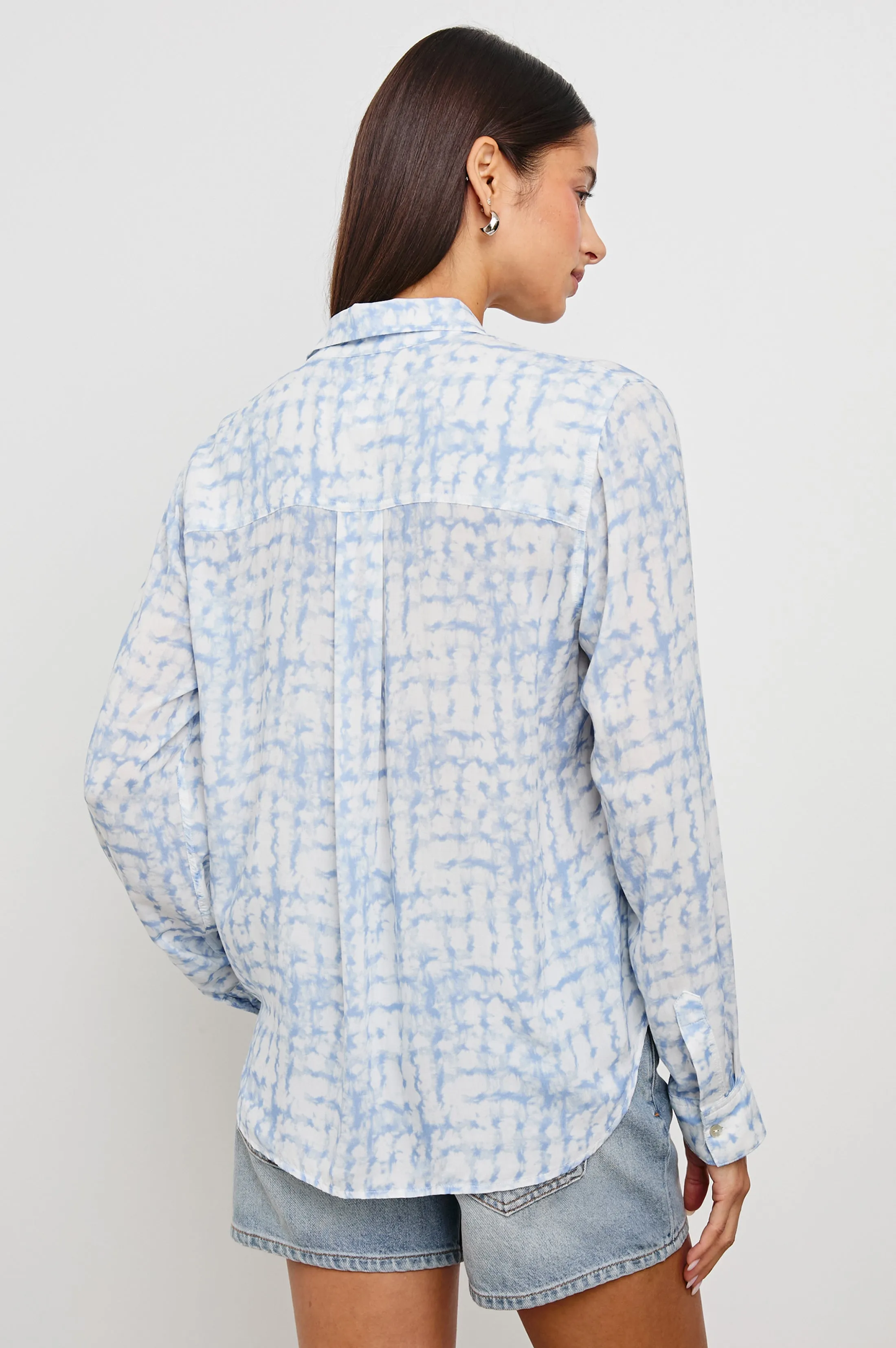 JOSEPHINE SHIRT - DIFFUSED PLAID sold by Rails product image thumbnail 5