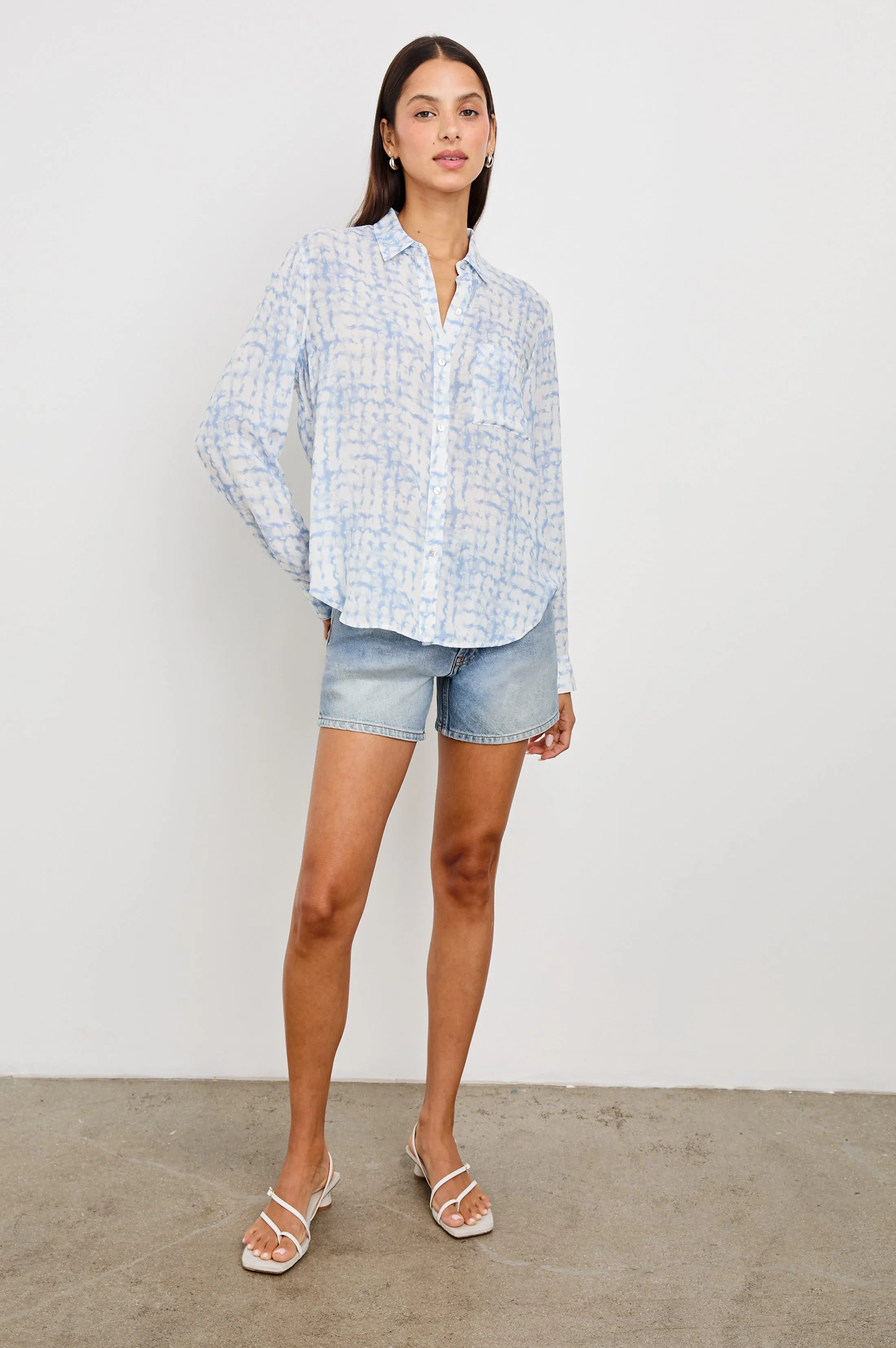 JOSEPHINE SHIRT - DIFFUSED PLAID sold by Rails product image thumbnail 3