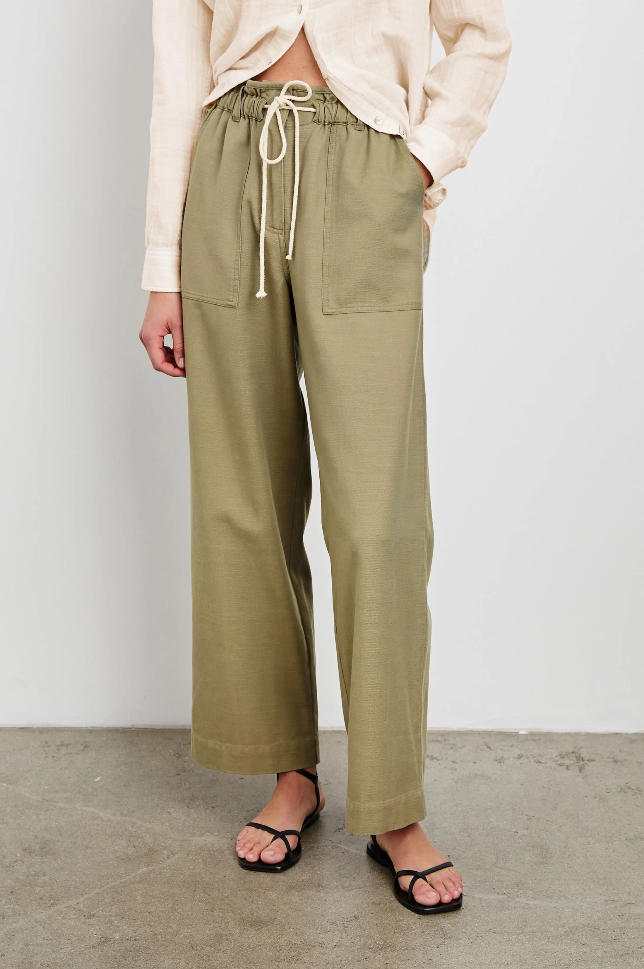 RYAN PANT - PALE OLIVE sold by Rails product image thumbnail 3