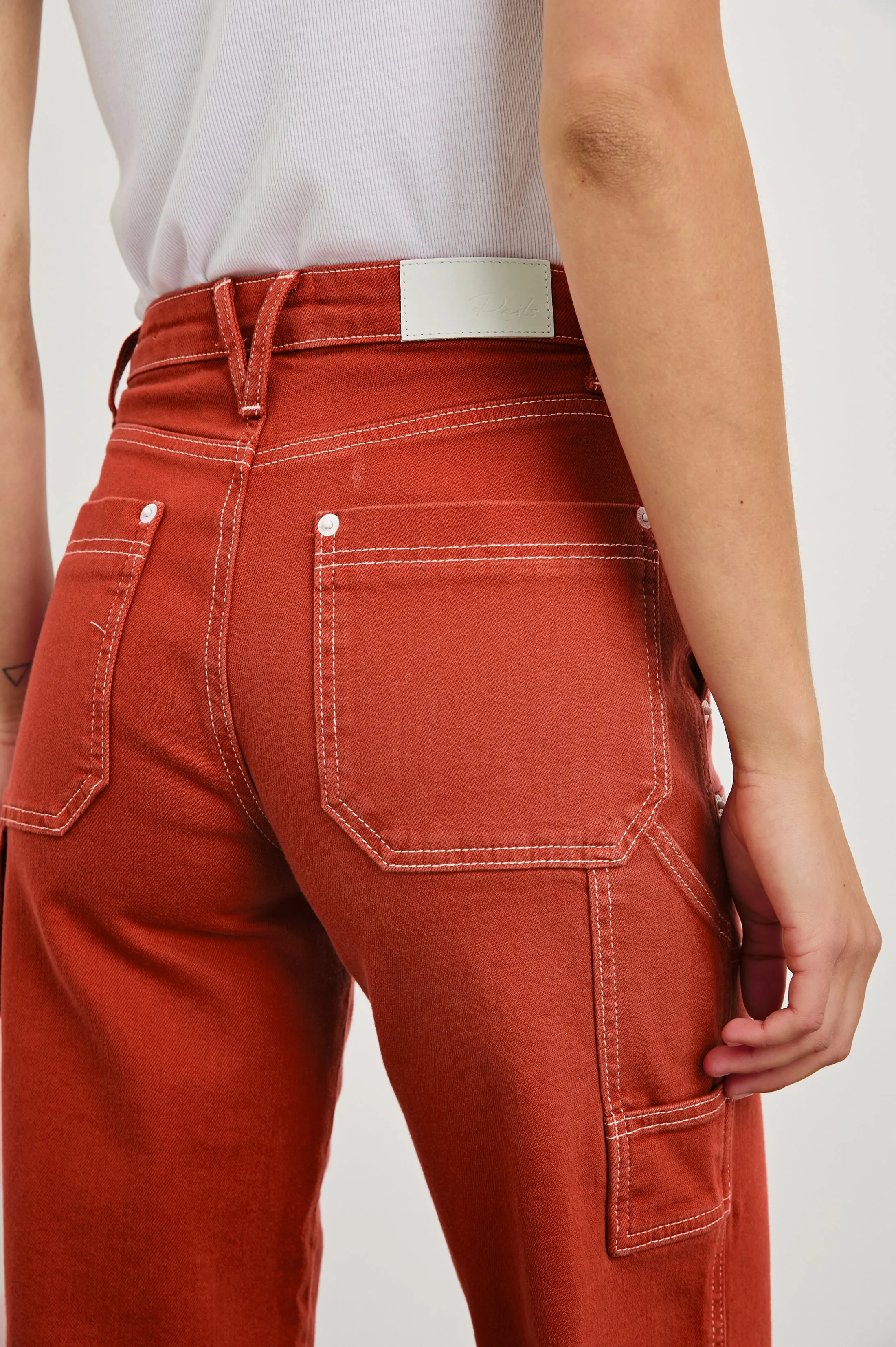 SILVERADO WIDE LEG - TERRACOTTA sold by Rails product image thumbnail 4