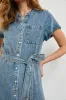 KAHLO DRESS - MID BLUE sold by Rails