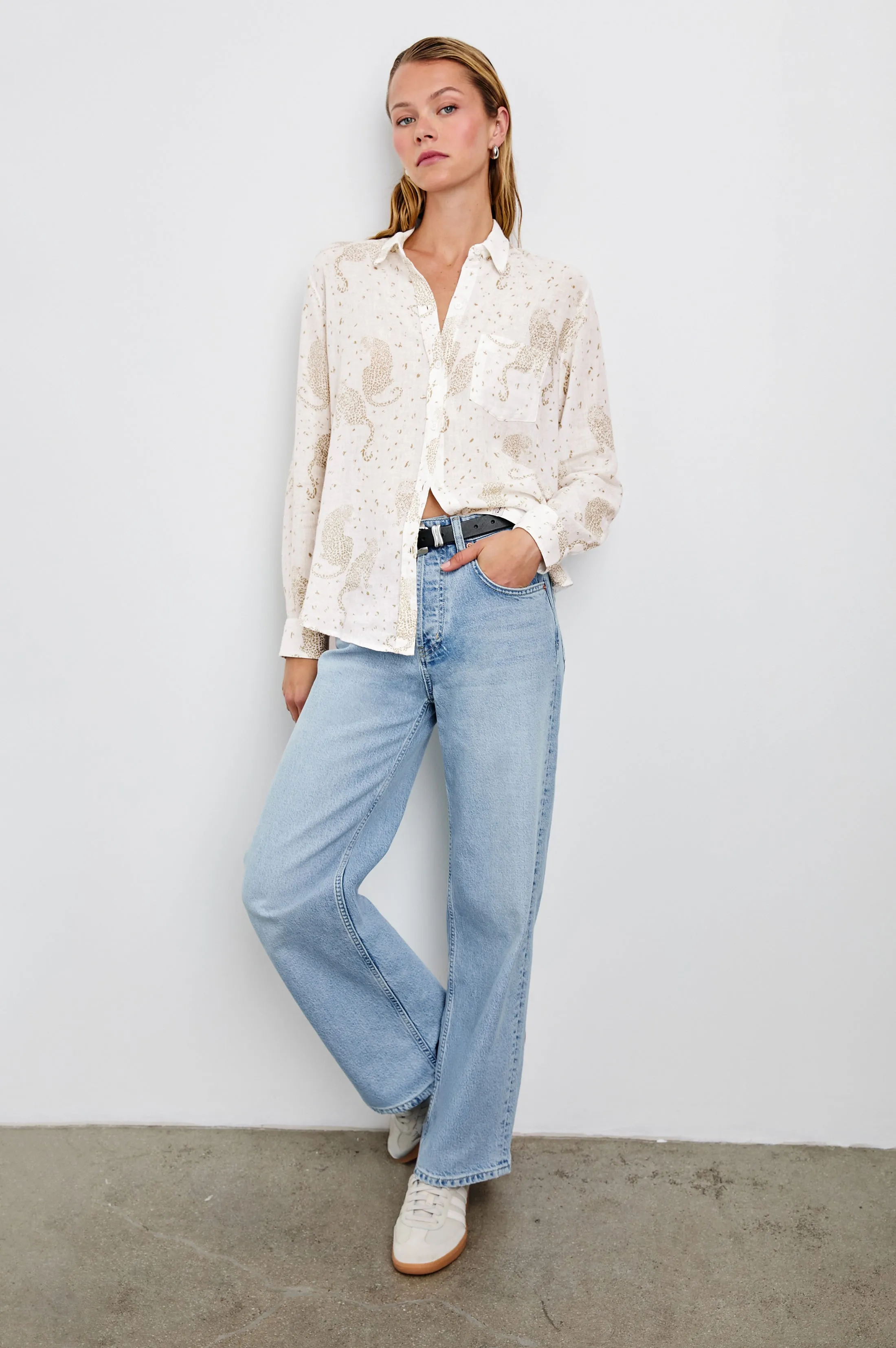 CHARLI SHIRT - CHEETAH SPOTS sold by Rails product image thumbnail 3