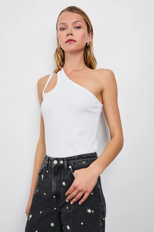 HIRA TOP - WHITE sold by Rails