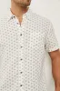 CARSON SHIRT - SMALL BATIK WHITE sold by Rails