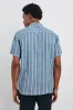 CAYMAN SHIRT - COASTAL BLUE STRIPE sold by Rails