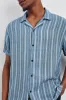 CAYMAN SHIRT - COASTAL BLUE STRIPE sold by Rails