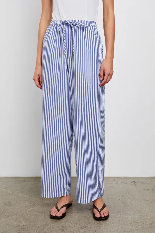 EMMIE PANT - MARINER WHITE STRIPE sold by Rails