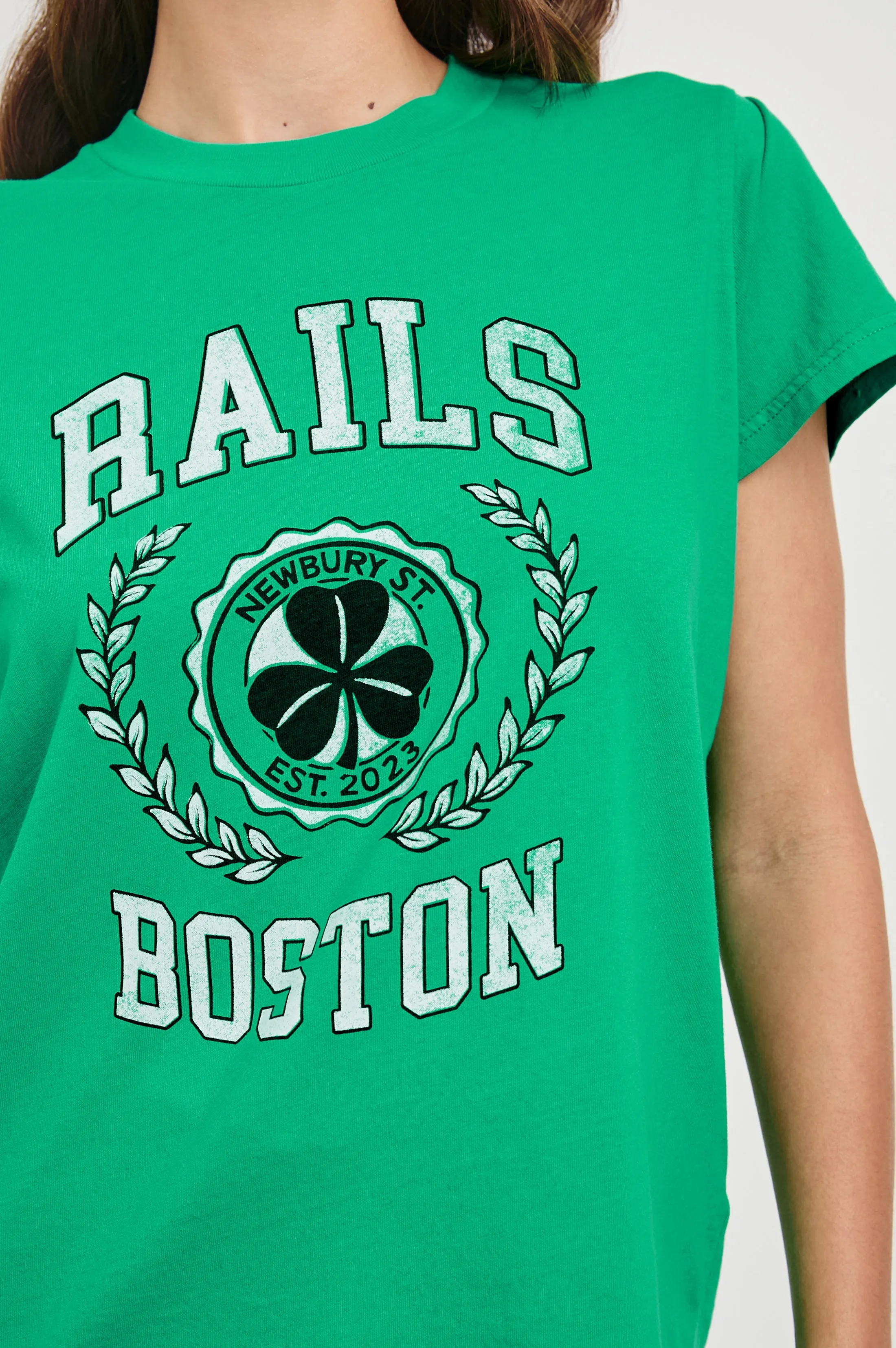 BOYFRIEND T-SHIRT - RAILS BOSTON GREEN sold by Rails product image thumbnail 2