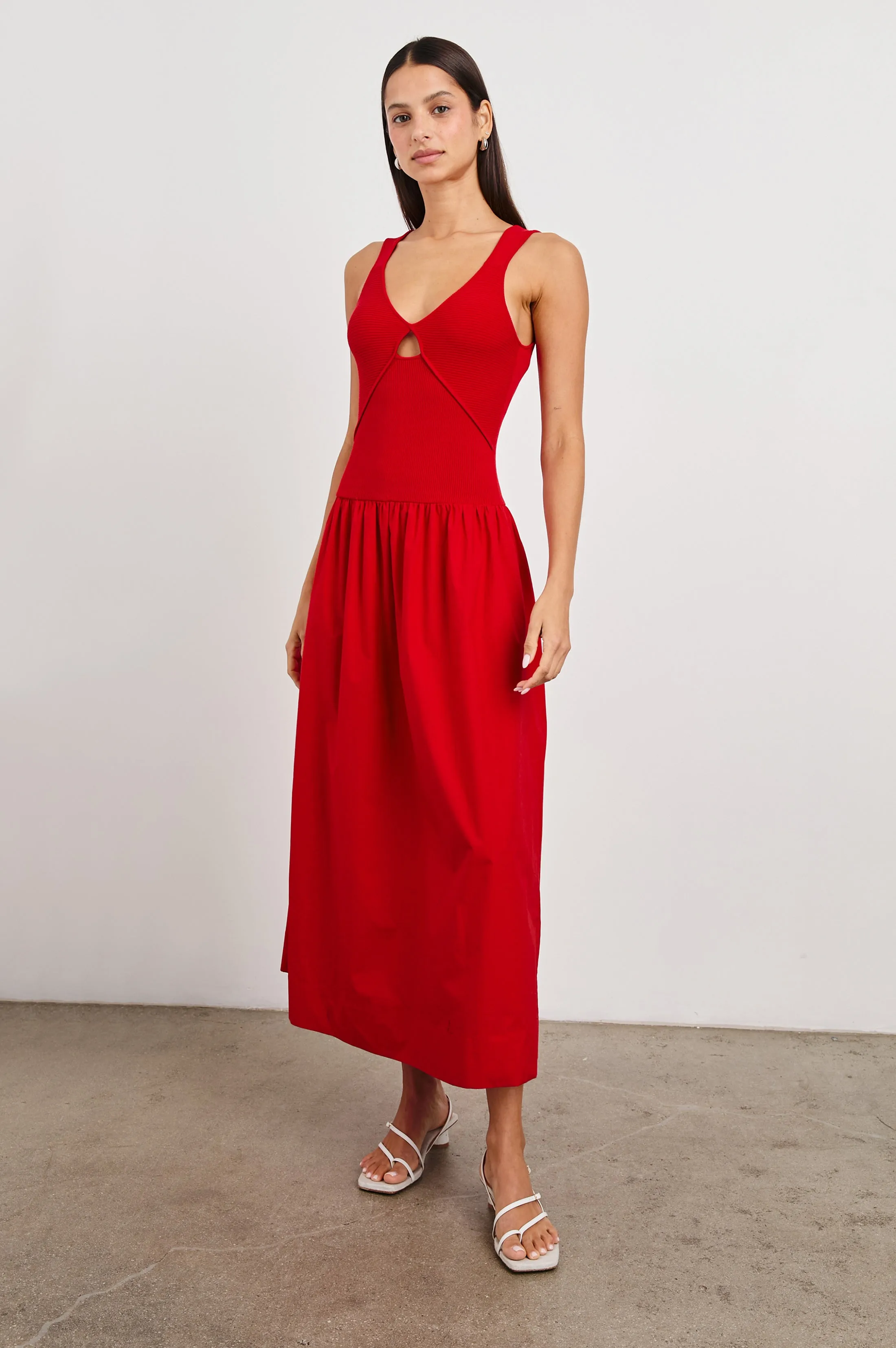RAQUEL DRESS - CHERRY sold by Rails product image thumbnail 3