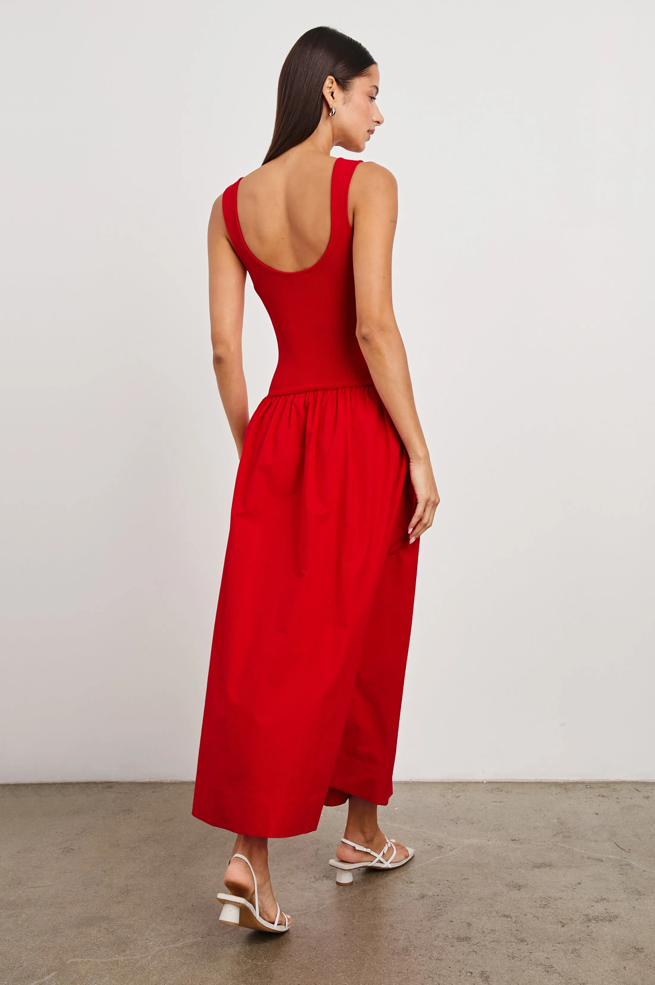RAQUEL DRESS - CHERRY sold by Rails product image thumbnail 5