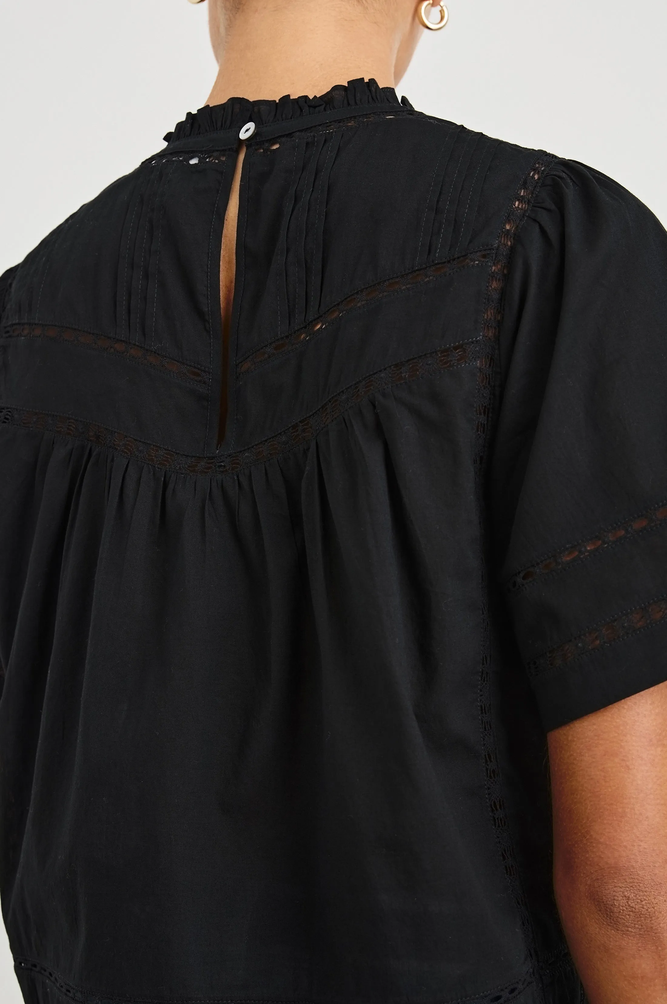 DAISY TOP - BLACK sold by Rails product image thumbnail 4