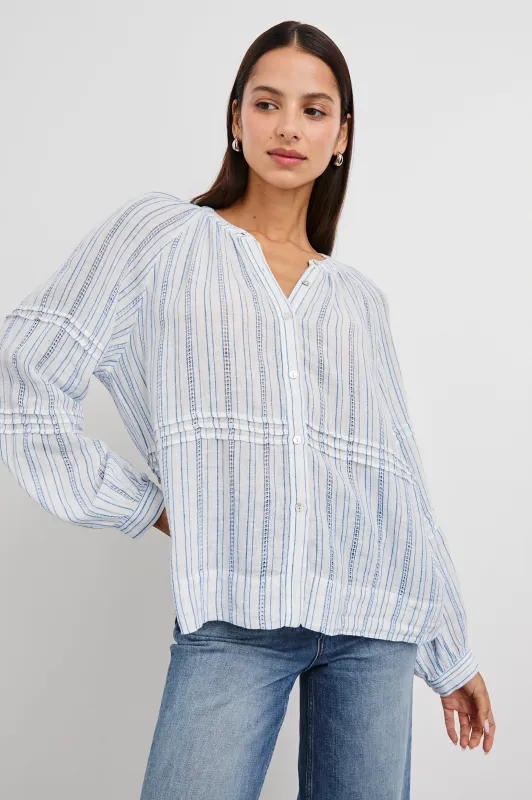 FRANCES TOP - SONOMA STRIPE sold by Rails