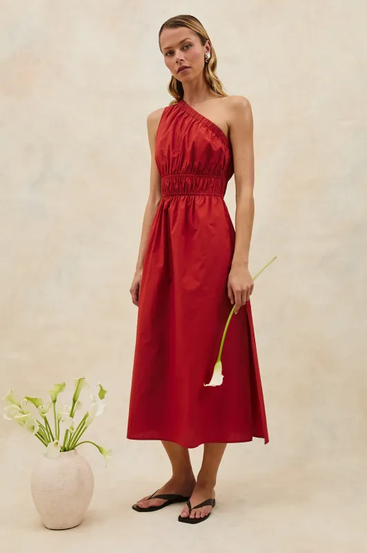 SELANI DRESS - TERRACOTTA sold by Rails