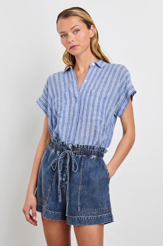 CITO SHIRT - LAKE VIEW STRIPE made by Rails