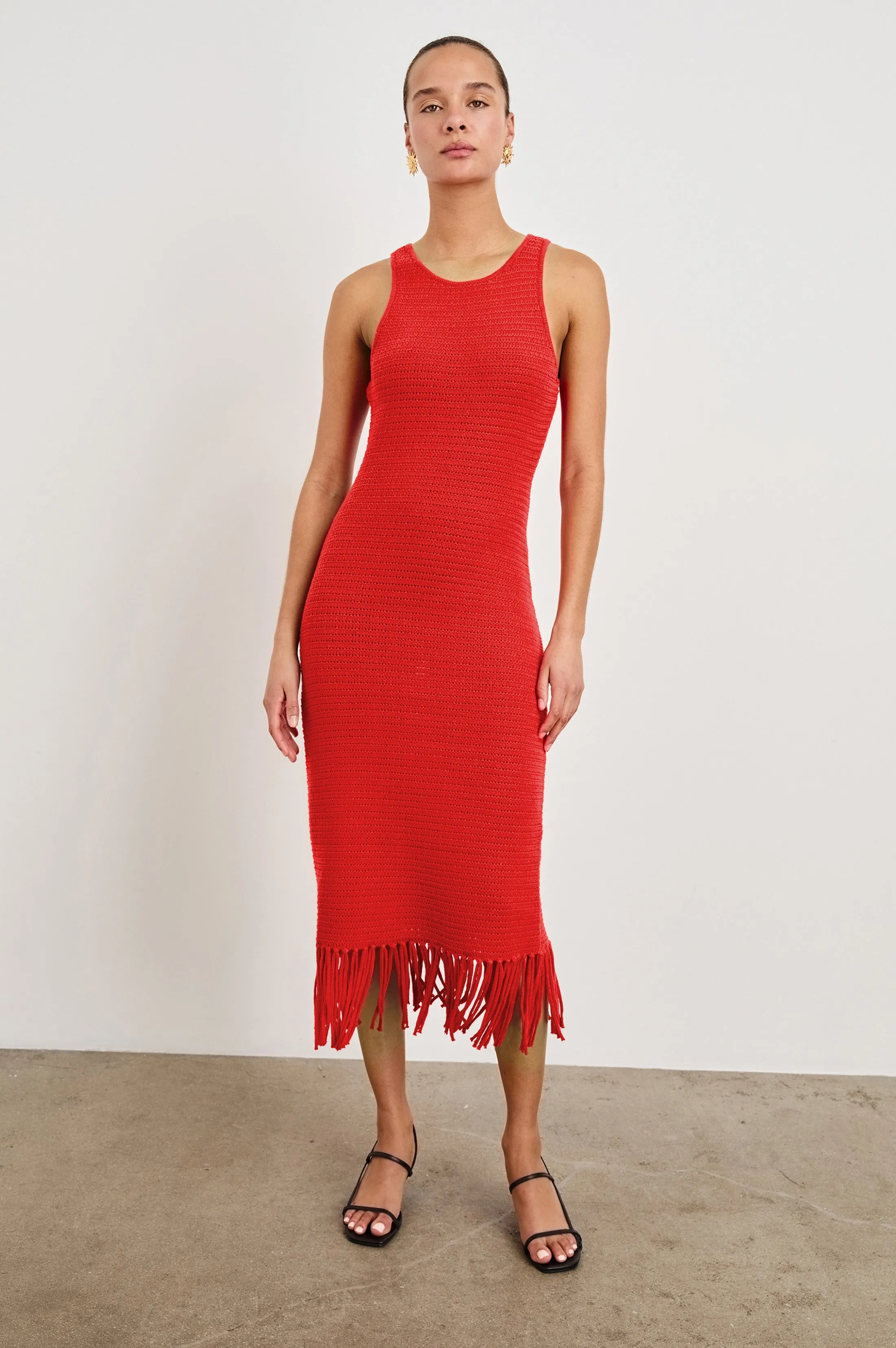 NIA DRESS - CHERRY sold by Rails