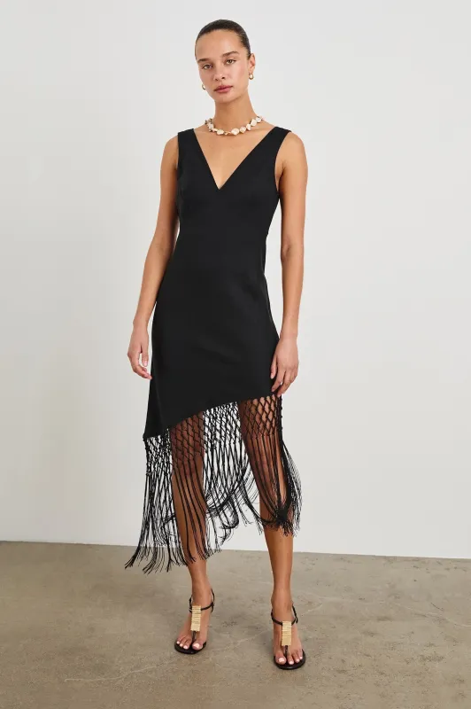 TAMARA DRESS - BLACK sold by Rails