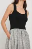 ROSALIND DRESS - IVORY JET GINGHAM sold by Rails