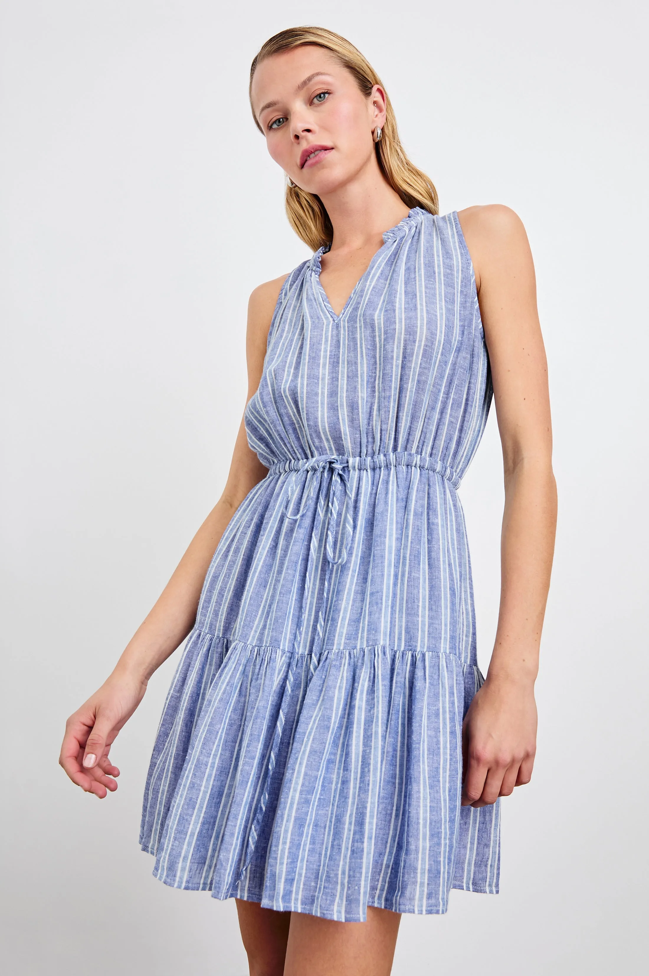 ALBANY DRESS - LAKE VIEW STRIPE sold by Rails product image thumbnail 4
