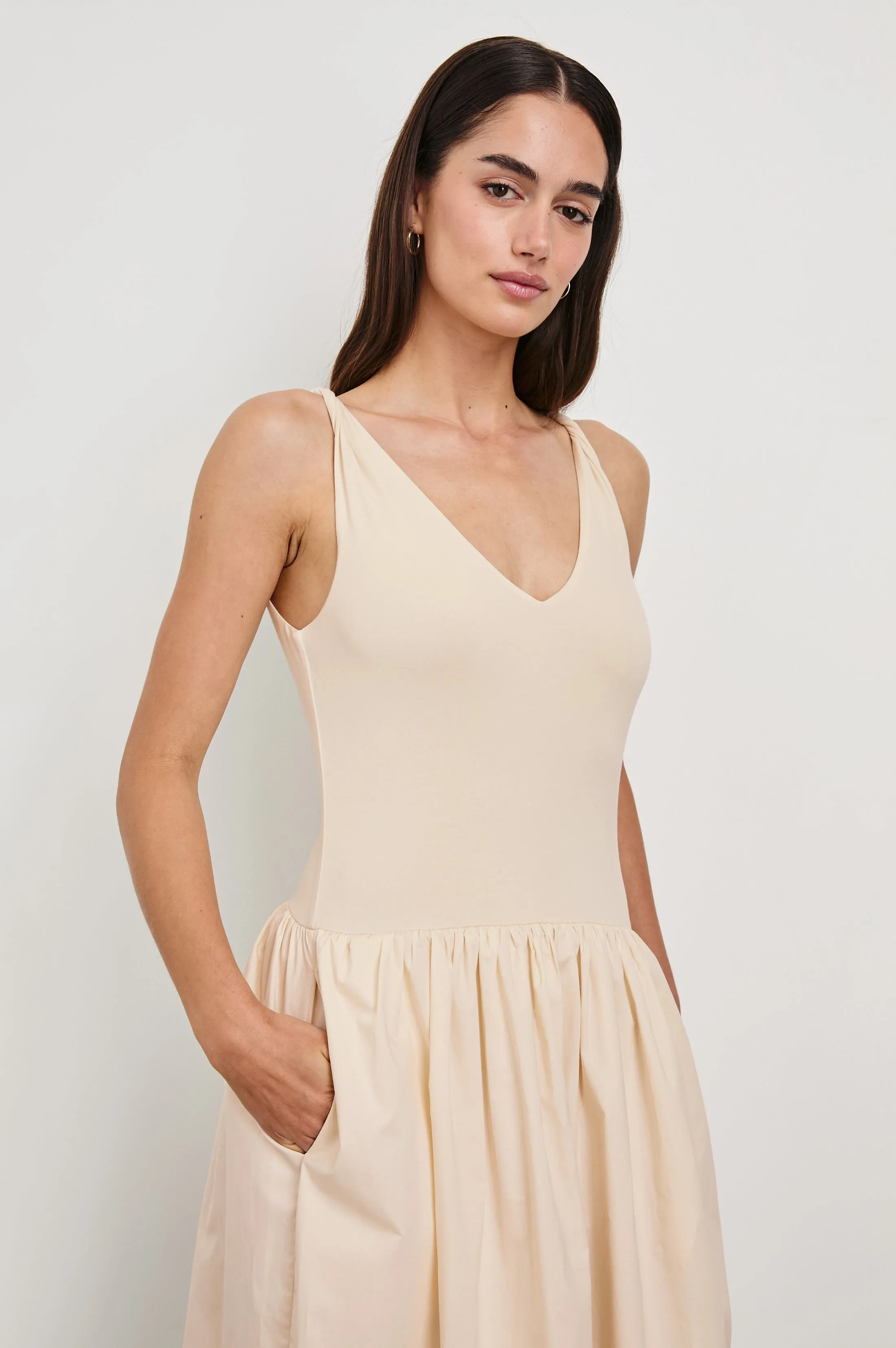 FRANCA DRESS - IVORY sold by Rails product image thumbnail 2
