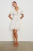 TULIP DRESS - WHITE sold by Rails