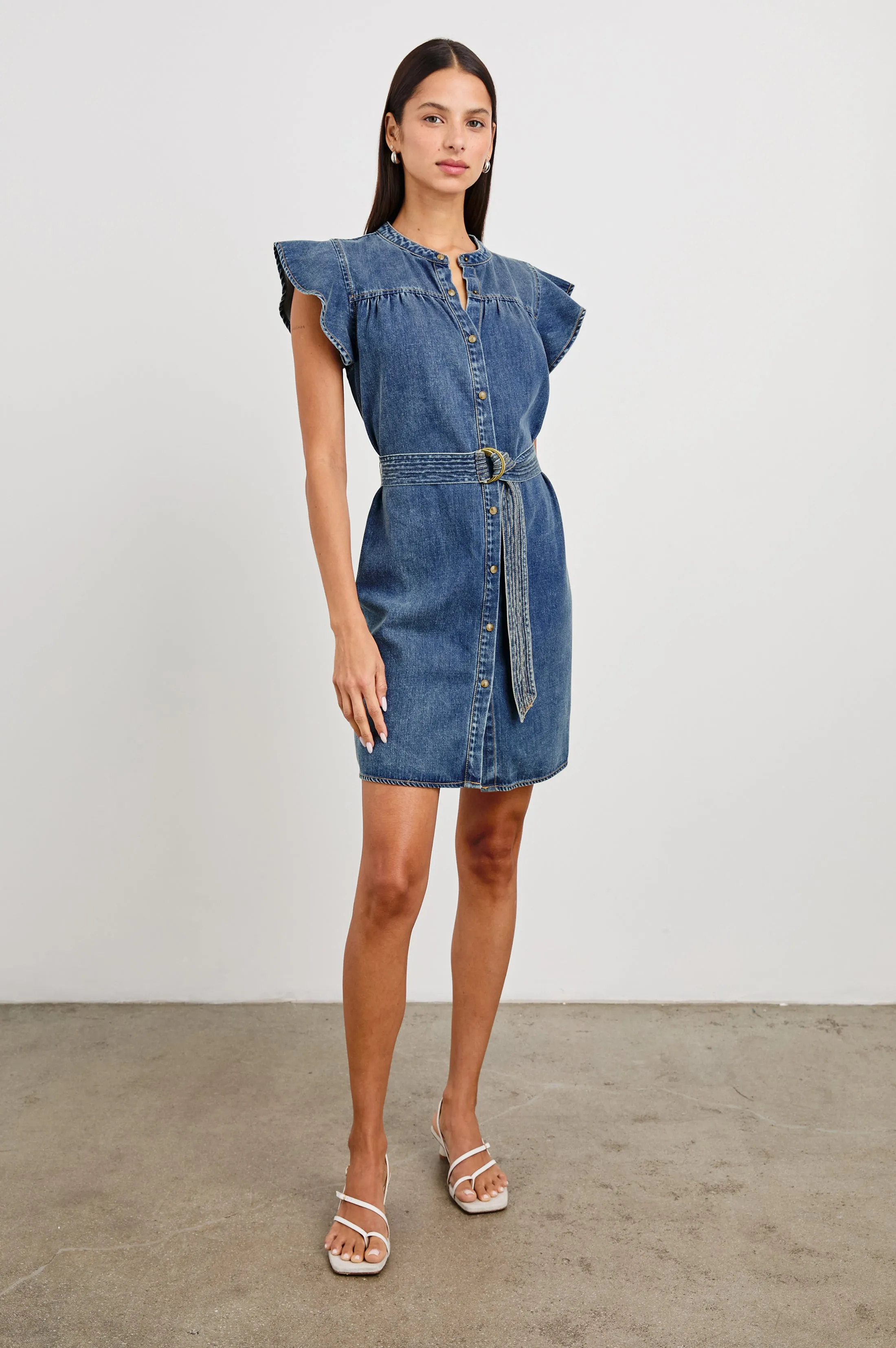 LETTA DRESS - CLASSIC BLUE sold by Rails product image thumbnail 3