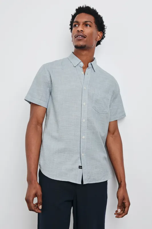 FAIRFAX RELAXED FIT SHIRT - TIDAL ETCH sold by Rails