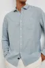 WYATT RELAXED FIT SHIRT - TIDAL ETCH sold by Rails