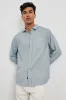 WYATT RELAXED FIT SHIRT - TIDAL ETCH sold by Rails