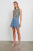 THE RACER TANK - BLACK BIRCH STRIPE sold by Rails