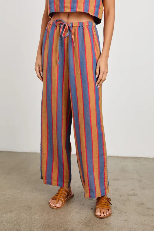 EMMIE PANT - RIO STRIPE sold by Rails