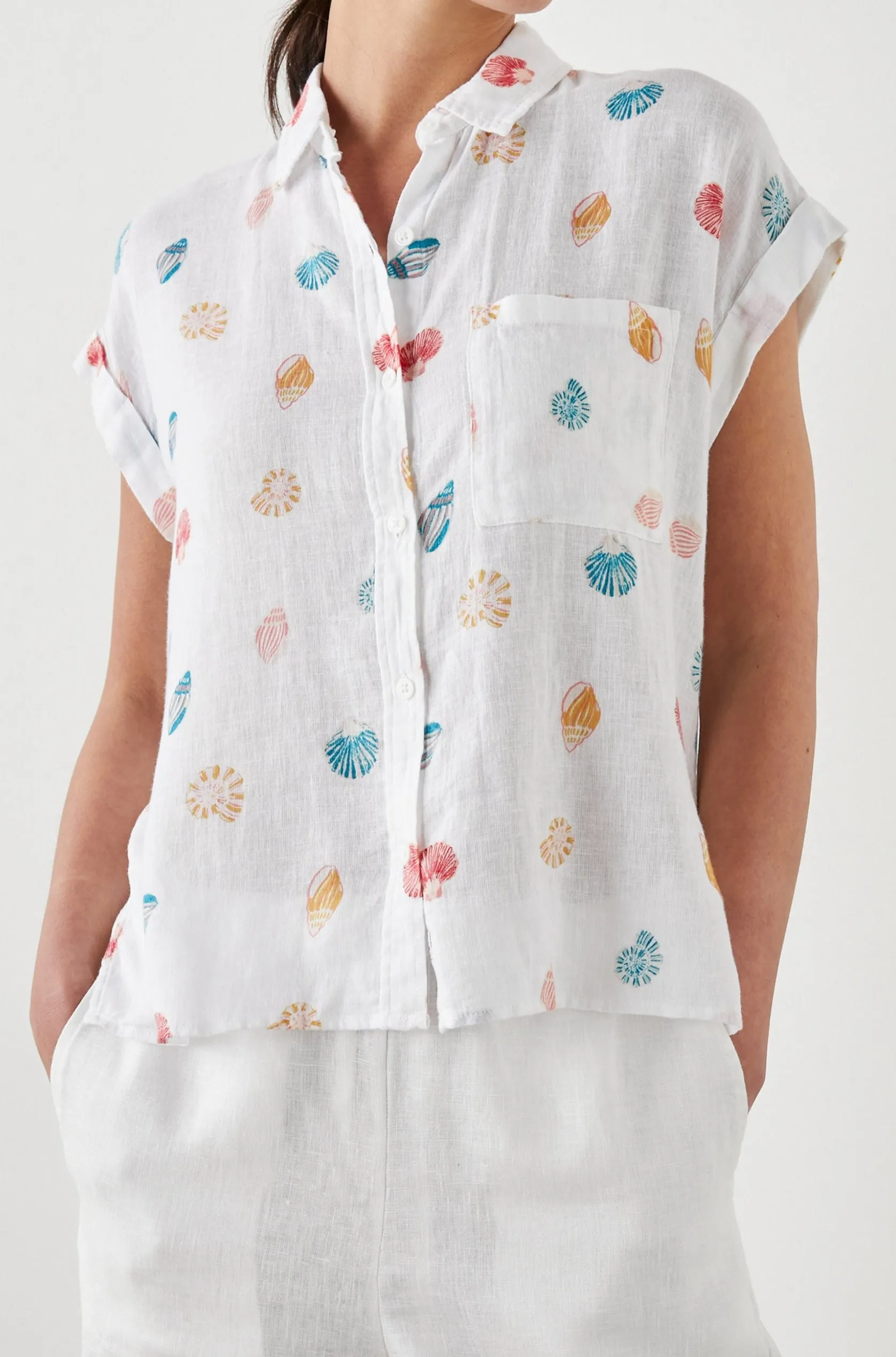 WHITNEY SHIRT - BEACHSIDE sold by Rails product image thumbnail 4