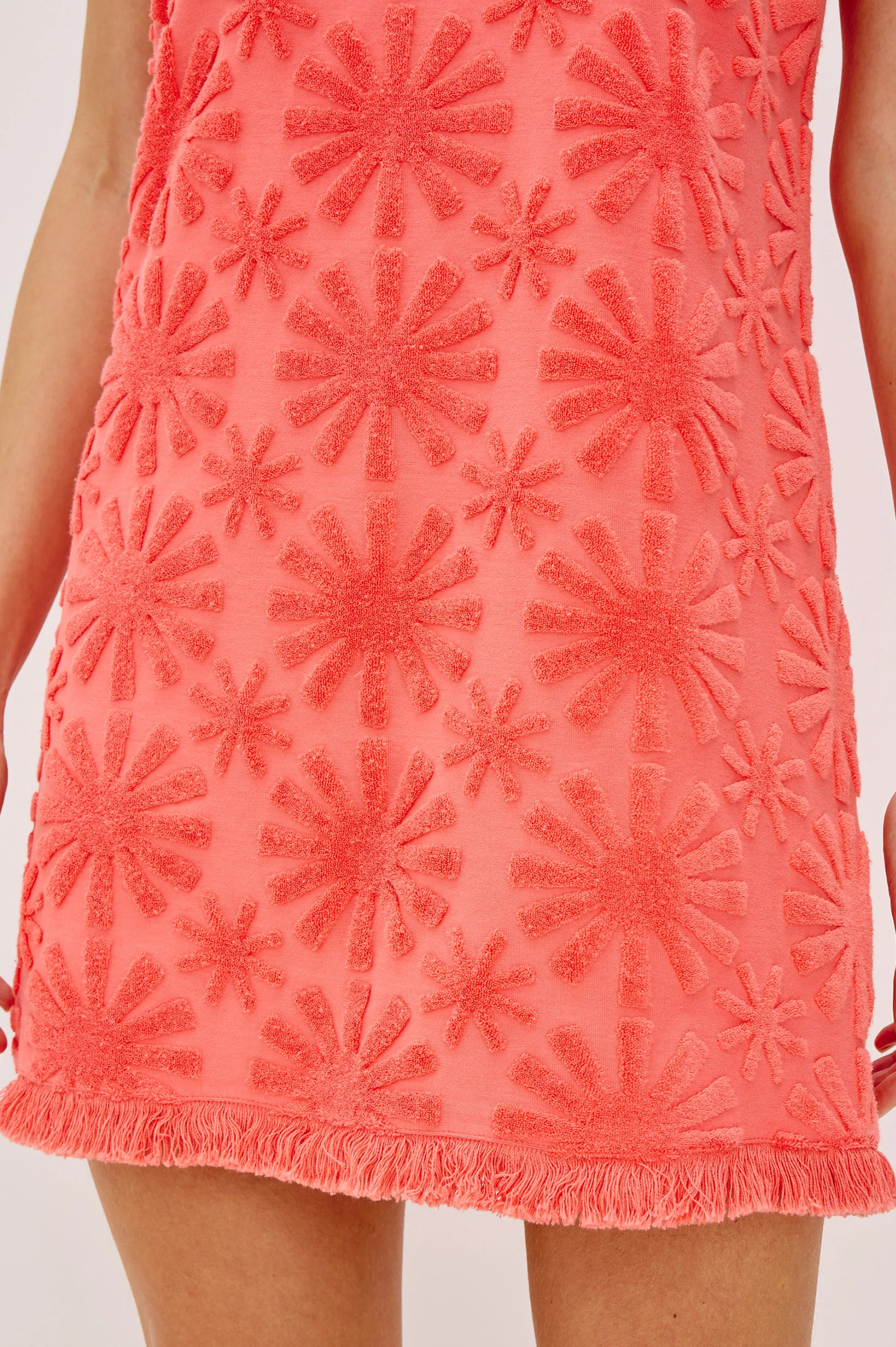 GINGER DRESS - RED SUNBURST JACQUARD sold by Rails product image thumbnail 2