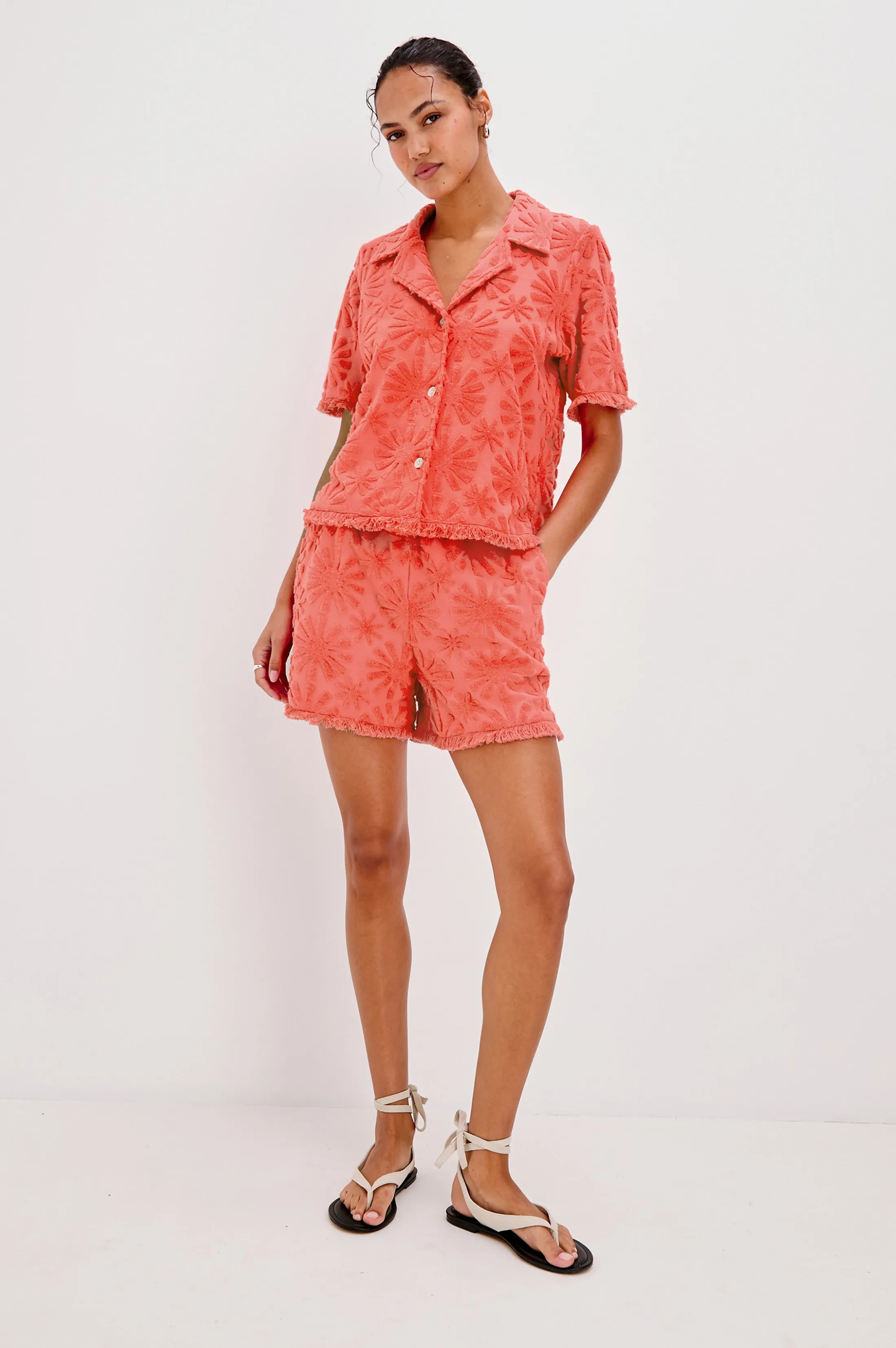 RIVER SHORT - RED SUNBURST JACQUARD sold by Rails product image thumbnail 4