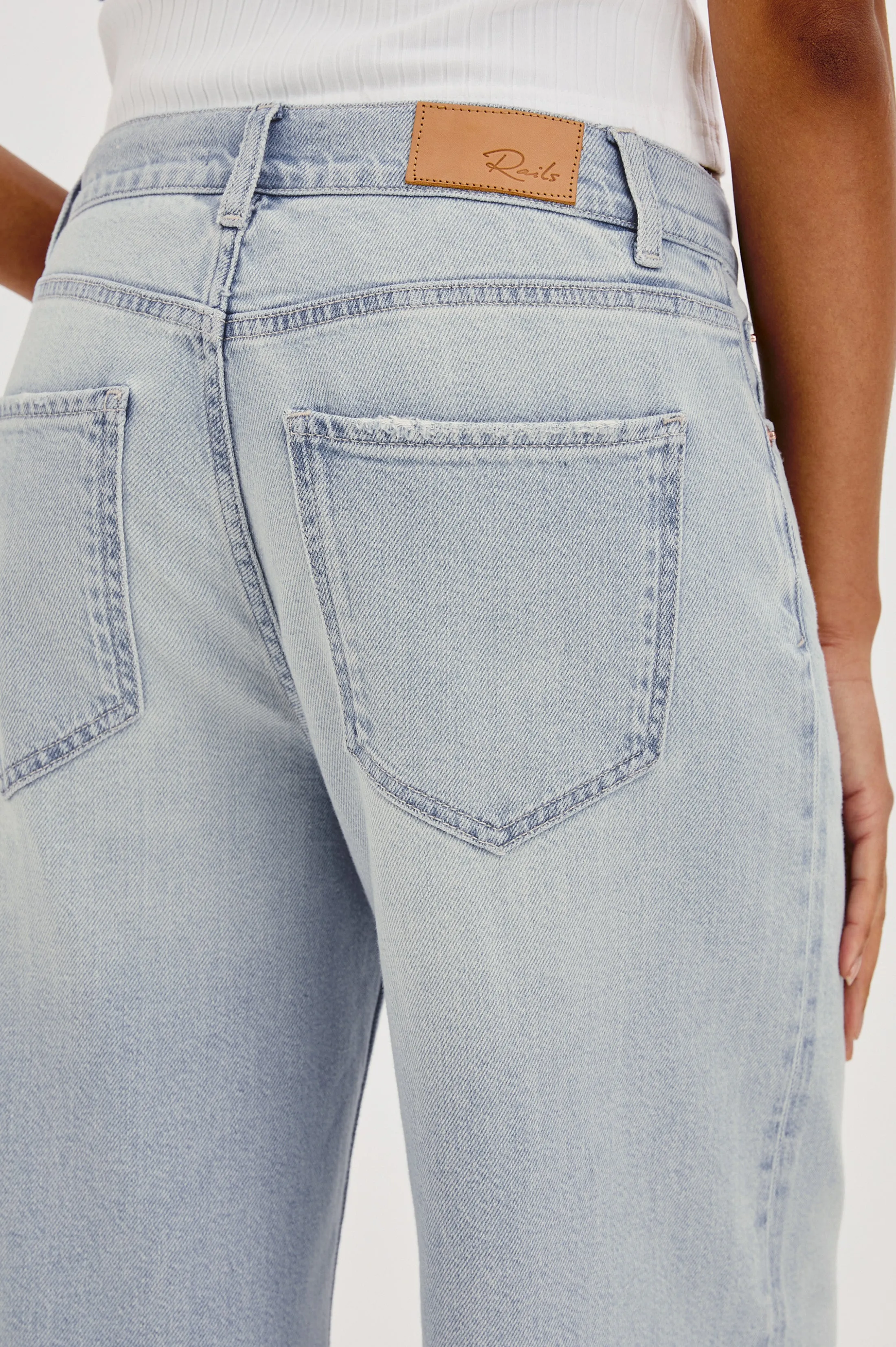 ANGELENO WIDE LEG CROP - SCUBA sold by Rails product image thumbnail 3