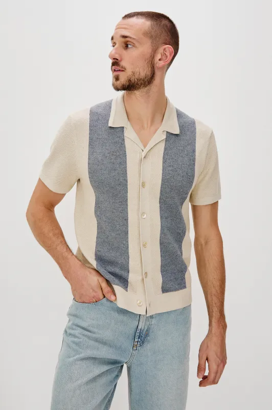 ATWOOD SHIRT - ECRU CHAMBRAY sold by Rails