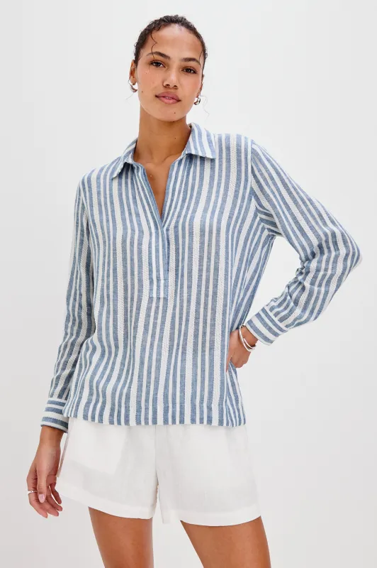 LAGOON TOP - JALISCO STRIPE sold by Rails