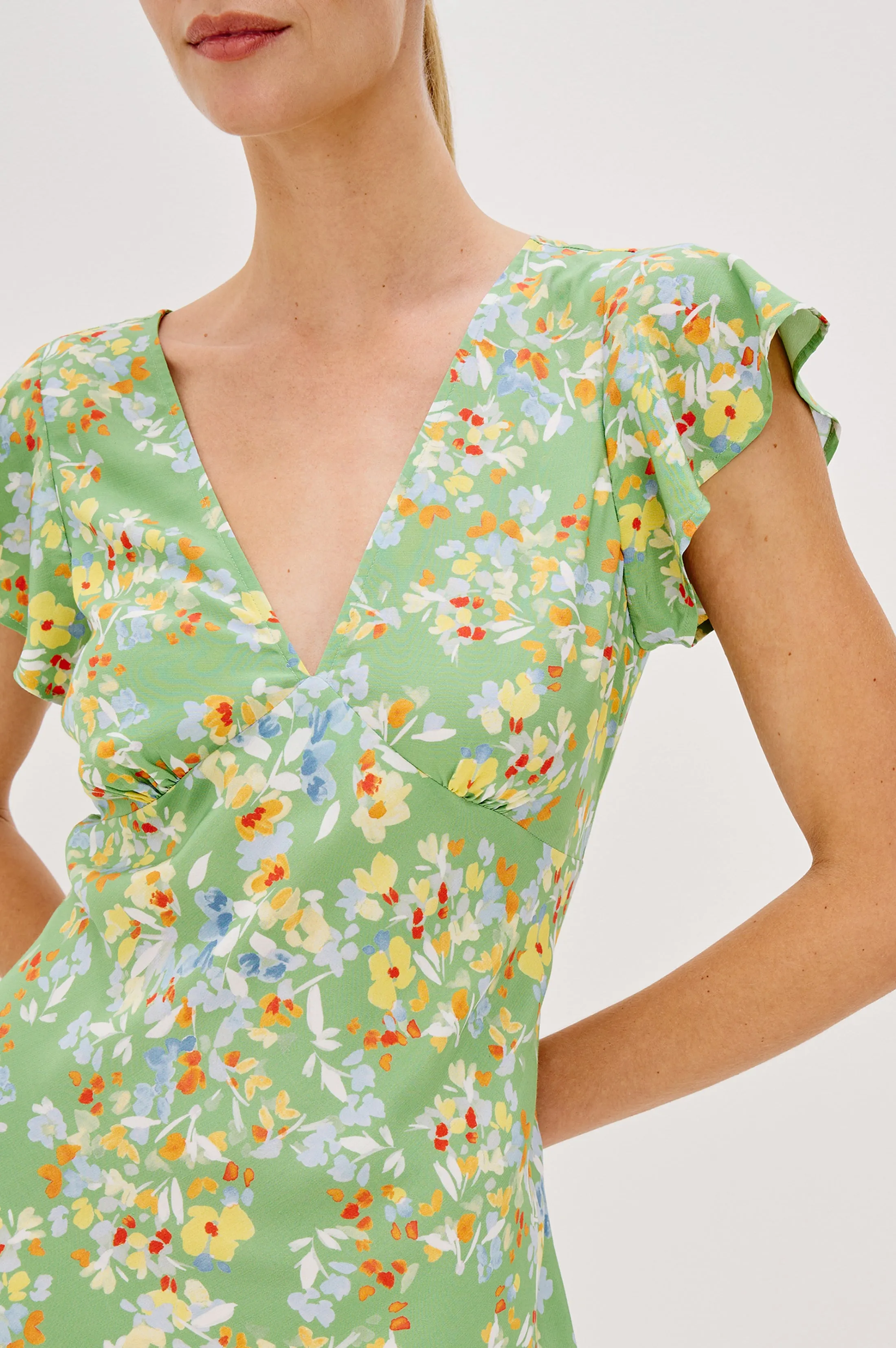 GIGI DRESS - GREEN MEADOW sold by Rails product image thumbnail 2