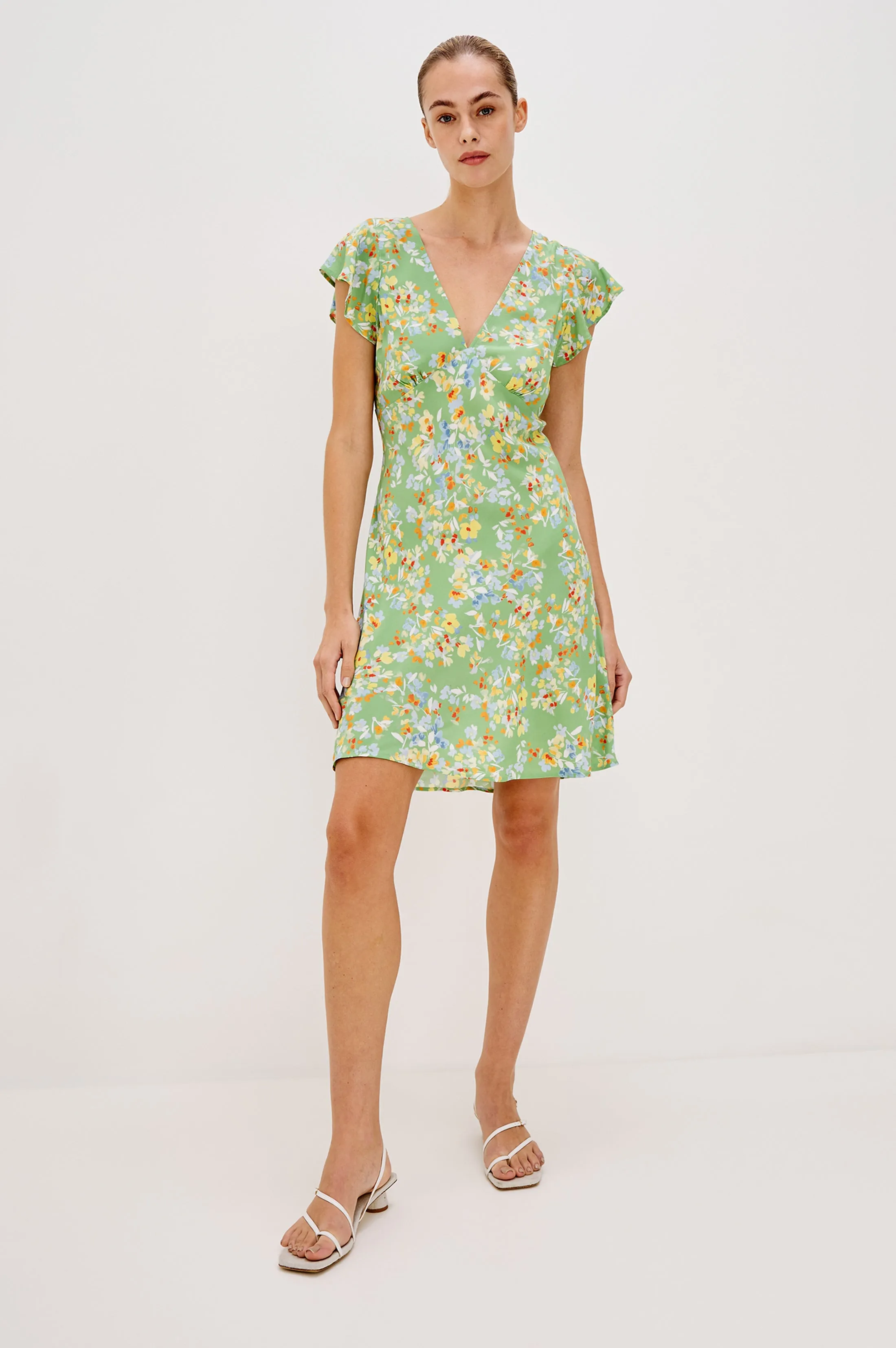 GIGI DRESS - GREEN MEADOW sold by Rails product image thumbnail 4